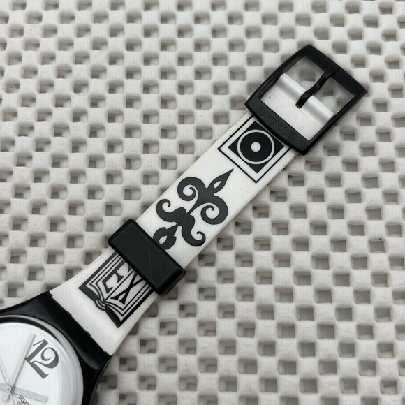 Swatch Watch - GB163 - BLACK LETTER - Picture 3 of 9